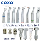 COXO Dental Implant Endodontic Low Speed 1:1 6:1 10:1 20:1 Increasing 1:5 LED Fiber Optic Contra Angle Handpiece Fit KAVO NSK