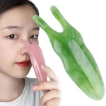 Nose Scraper SPA Massage Beeswax Gua Sha Scraping Massage Scraper Face Massager Acupuncture Board Massager For Face