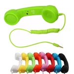 3.5MM Pad Mobile Phone Telephone Receivers Handset Earphone Retro Receiver For Interface Cellphone Creative Gift Wholesale DIY