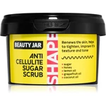 Beauty Jar Shape cukrový tělový peeling proti celulitidě 250 g