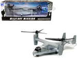Bell Boeing V-22 Osprey Aircraft 02 Gray "US Air Force" "Military Mission" Series 1/72 Diecast Model by New Ray