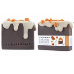 ﻿ALMARA SOAP Caramel Cupcake Tuhé mýdlo 100 ± 5 g