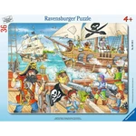 Ravensburger puzzle Útok pirátů 36 dílků