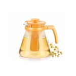Džbán Tescoma Teo Tone 1,25 l (646623.12) žltá kanvica na čaj • žiaruvzdorné borosilikátové sklo • odolný plast • vhodná do mikrovlnnej rúry • objem 1