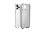 Silikonové pouzdro Hoco Light Series TPU Case pro Apple iPhone 13 Pro Max, transparentní černá