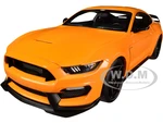 Ford Mustang Shelby GT-350R Orange Fury Metallic 1/18 Model Car by Autoart