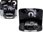 1964 Aston Martin DB5 Silver Birch with Collectible Tin Display "007" "Skyfall" (2012) Movie (23rd in the James Bond Series) 1/64 Diecast Model Car b