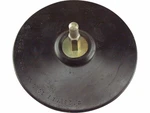 Nosič brusných výseků do vrtačky - suchý zip, Ř125mm, stopka 8mm
