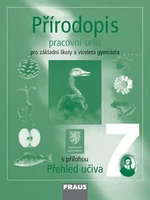 Přírodopis 7.r. ZŠ a víceletá gymnázia - pracovní sešit