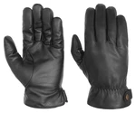 Stetson Zimné rukavice Stetson Conductive Gloves z kože kozliat - čierne - L