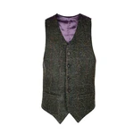 Walker Slater Tweedová vesta Walker Slater Martin - Green Donegal Windowpane - EU 50 / UK 40