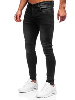 Černé pánské džíny slim fit Bolf R924
