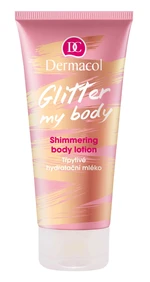 Dermacol Glitter my body Trblietavé hydratačné mlieko