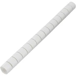 TRU COMPONENTS TC-KL20WEZ-30M203 špirálový káblový oplet 20 mm (max) biela metrový tovar