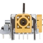 TRU COMPONENTS 98002C3 joystick 12 V/DC rovná kovová páka spájkovacie piny  1 ks