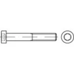 Skrutky s valcovou hlavou TOOLCRAFT, Vnút. šesťhran, DIN 7984, M 12 x 16 mm, 08.8, gal. Zn, 100 ks
