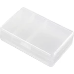 TRU COMPONENTS  krabička na drobné súčiastky, (d x š x v) 103 x 68.3 x 30.5 mm, Priehradiek: 6, pevné rozčlenenie, dvojs