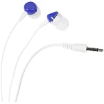 Vivanco SR 3 BLUE  Hi-Fi štupľové slúchadlá do uší  biela, modrá