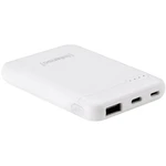 Intenso XS5000 powerbanka 5000 mAh  Li-Pol USB-A, USB-C™, microUSB biela #####Statusanzeige