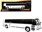 1999 TMC RTS Transit Bus Blank White "The Vintage Bus &amp; Motorcoach Collection" 1/87 (HO) Diecast Model by Iconic Replicas