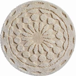 GRUND Mandala předložka INFINITY přírodní Rozměr: ø 80 cm
