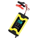 12V 6A Pulse Repair Charger With LCD Display For Motorcycle Car