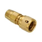 3/8'' Brass Hose Connector Copper Garden Telescopic Pipe Fittings Washing Water Quick Connector Car Wash Clean Tools Qui