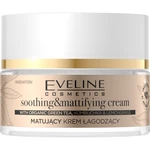 Eveline Cosmetics Organic Gold ľahký zmatňujúci pleťový krém so zeleným čajom 50 ml