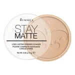 Rimmel London Stay Matte 14 g pudr pro ženy 004 Sandstorm