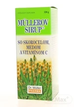 MÜLLEROV SIRUP SO SKOROCELOM, MEDOM A VIT. C