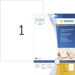 Herma 8964 etikety 210 x 297 mm fólia priehľadná 10 ks permanentné univerzálne etikety