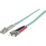 Intellinet 751131 optické vlákno LWL prepojovací kábel [1x ST zástrčka - 1x zástrčka LC] 50/125 µ Multimode OM3 5.00 m