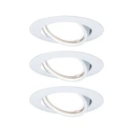 Paulmann 93426 Base vstavané svietidlo sada 3 ks  LED  GU10 15 W biela