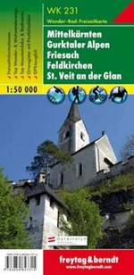 WK 231 Střední Korutany, Gurktalské Alpy, Friesach, Feldkirchen, St. Veit an der Glan 1:50 000 / turistická mapa
