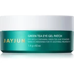 Jayjun Eye Gel Patch Green Tea hydrogelová maska na oční okolí pro rozjasnění a hydrataci 60x1,4 g