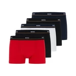HUGO BOSS Five Pack Of Trunk With Logo Stretch-Cotton
