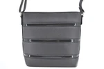 Dámská kabelka crossbody - tmavě šedá