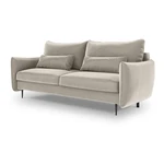Béžová rozkladacia pohovka s úložným priestorom Cosmopolitan Design Vermont Béžová rozkladacia pohovka s úložným priestorom Cosmopolitan Design Vermont