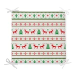Vianočný sedák s prímesou bavlny Minimalist Cushion Covers Traditions, 42 x 42 cm