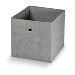 Sivý úložný box Domopak Stone, 32 x 32 cm