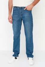 Jeans da uomo Trendyol TMNAW23JE00023/Navy blue