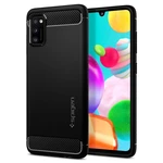 Tok Spigen Rugged Armor  Samsung Galaxy A41 - A415F, fekete