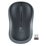 Irodai egér Logitech Wireless Mouse M185, swift grey