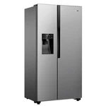 Americká chladnička Gorenje NRS9182VX InverterCompressor Inoxlook americká chladnička • výška 179,3 cm • objem chladničky 371 l / mrazničky 191 l • en