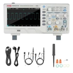 UNI-T UTD2102e PLUS Digital Oscilloscope with 7-inch LCD Display Scopemeter with 100MHz Bandwidth 2 Channels 500MS/S Rea