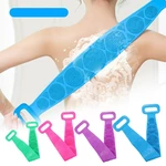 Bath Towel Polyester Acrylic Rubbing Brush Exfoliating Scrub Body Woman Item