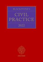 Blackstone's Civil Practice 2022