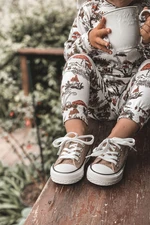 Kids Brocade Sneakers Rose Gold Bling-Bling