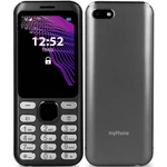 Mobilný telefón myPhone Maestro (TELMYMAESTROBK) čierny tlačidlový telefón • 6,3" uhlopriečka • IPS displej • 320 × 240 px • zadný fotoaparát 2 Mpx • 