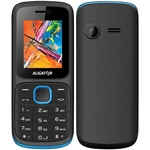 Mobilný telefón Aligator D210 Dual SIM (AD210BB) čierny/modrý tlačidlový teleon • 1,8" uhlopriečka • TFT displej • 160 × 128 px • zadný fotoaparát 0,6